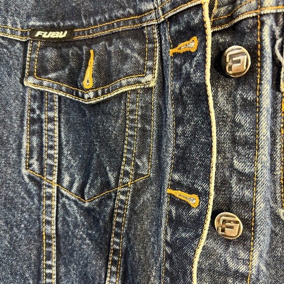Vintage FUBU Denim Jacket - Picture 2 of 3